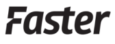 Faster logo